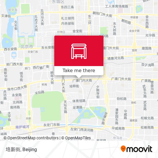培新街 map