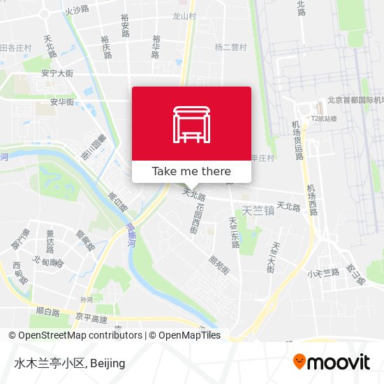 水木兰亭小区 map