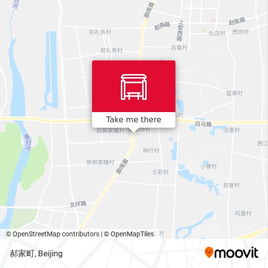 郝家町 map
