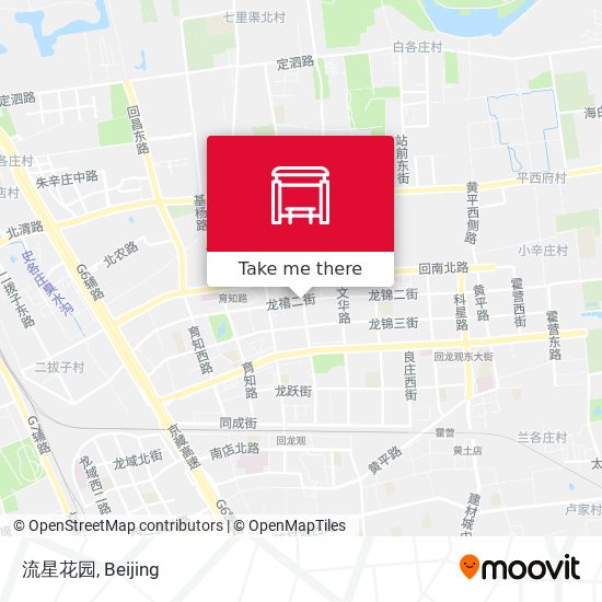 流星花园 map