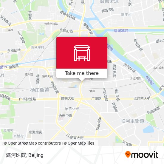 潞河医院 map