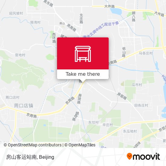 房山客运站南 map