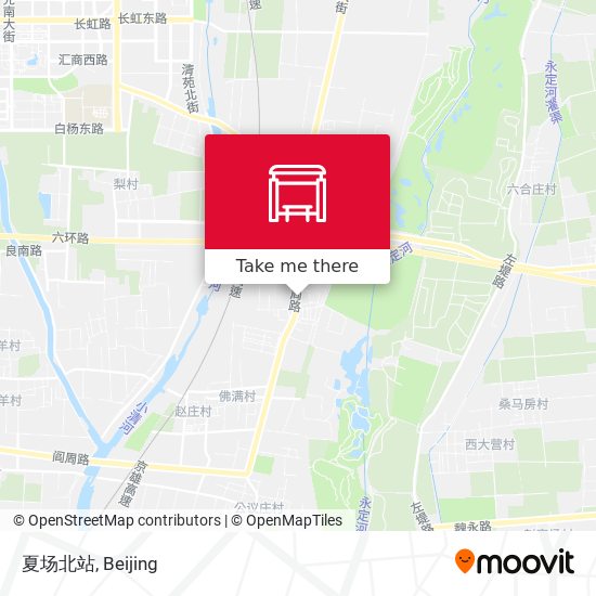 夏场北站 map