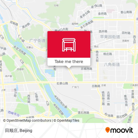 田顺庄 map