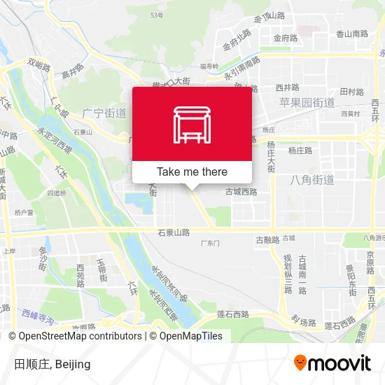 田顺庄 map
