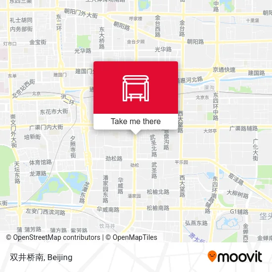 双井桥南 map