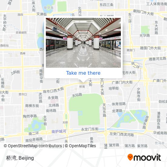 桥湾 map