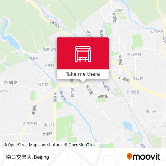南口交警队 map