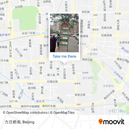 方庄桥南 map