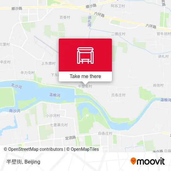 半壁街 map