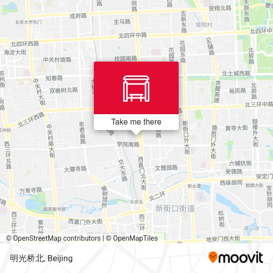 明光桥北 map