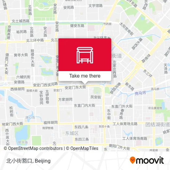 北小街豁口 map