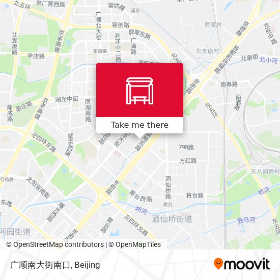 广顺南大街南口 map
