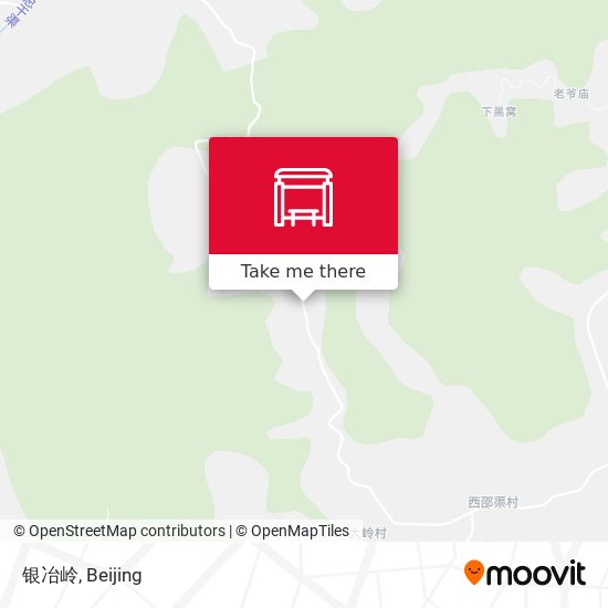 银冶岭 map