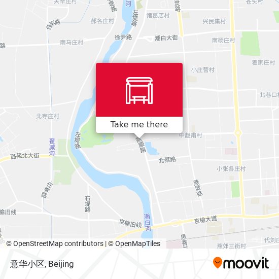 意华小区 map