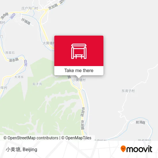 小黄塘 map