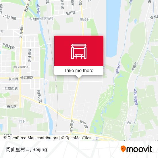 阎仙垡村口 map