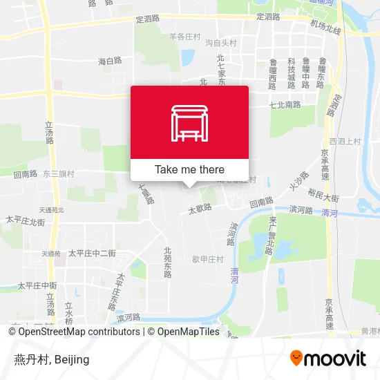 燕丹村 map