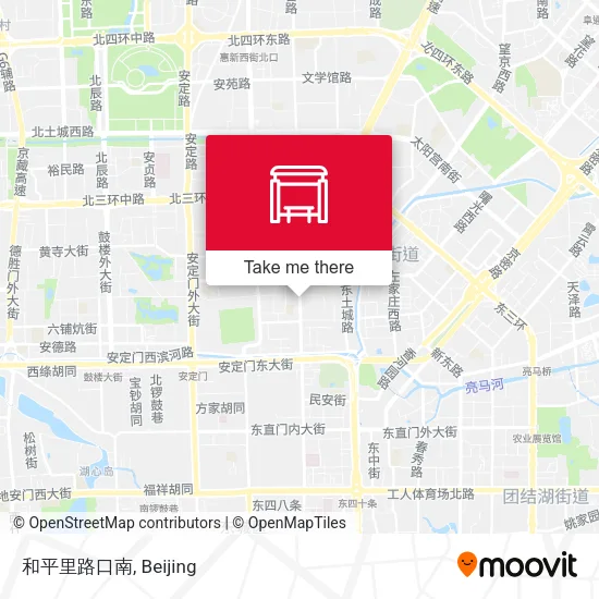 和平里路口南 map