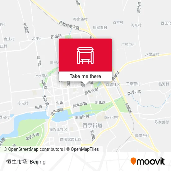 恒生市场 map