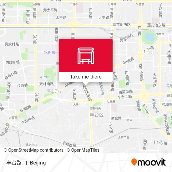 丰台路口 map