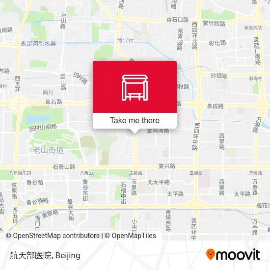 航天部医院 map