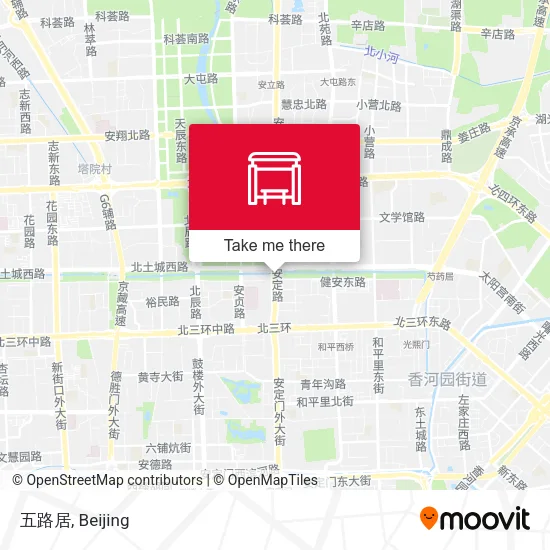 五路居 map