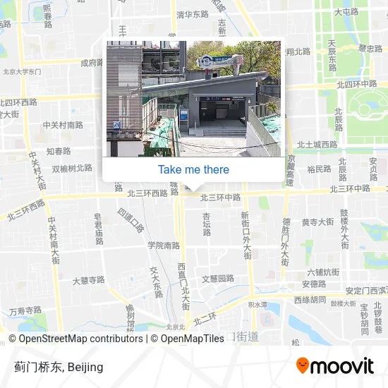 蓟门桥东 map