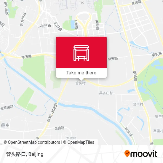 管头路口 map