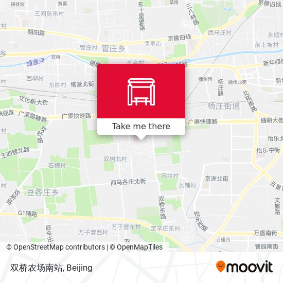 双桥农场南站 map