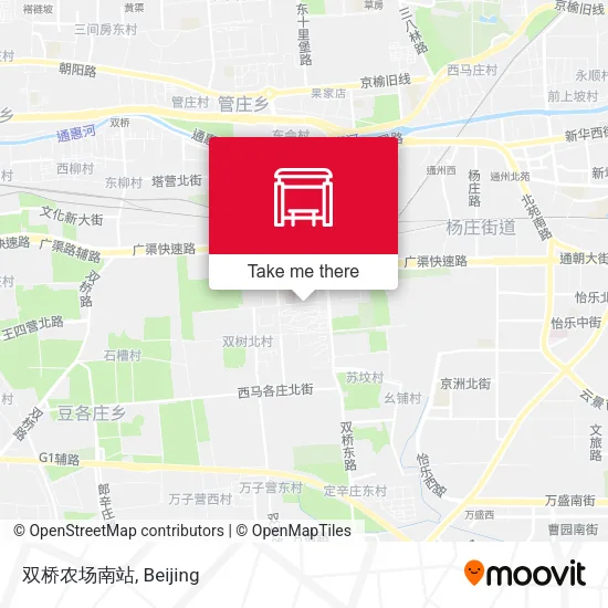 双桥农场南站 map