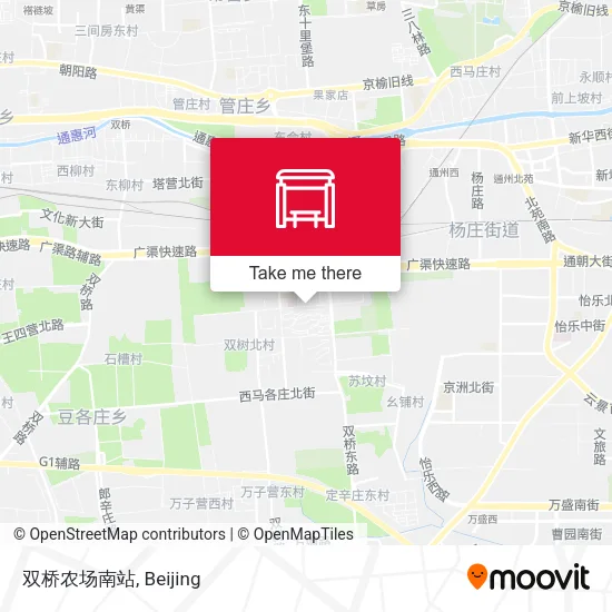 双桥农场南站 map