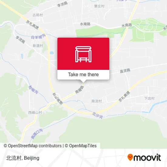北流村 map