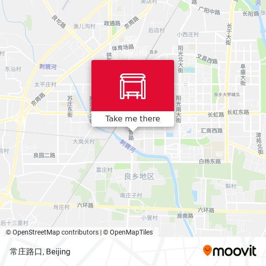 常庄路口 map