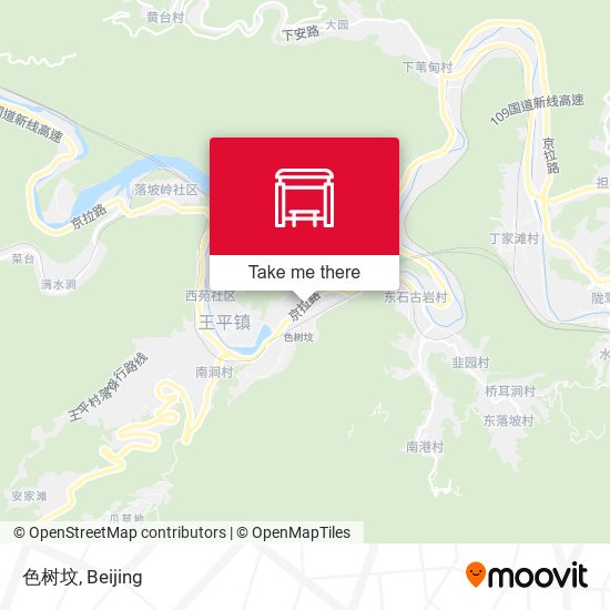色树坟 map