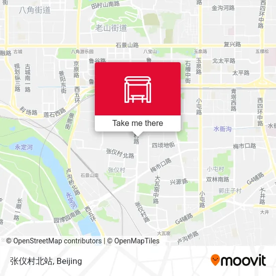 张仪村北站 map