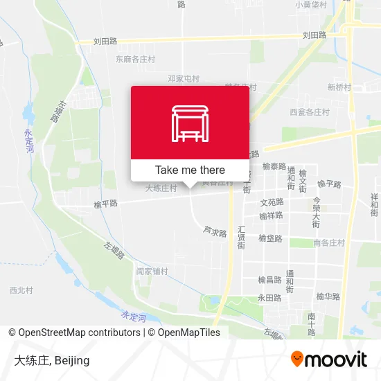 大练庄 map