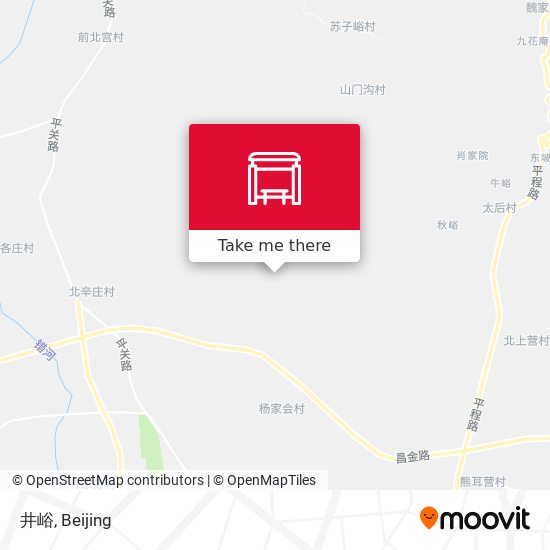 井峪 map