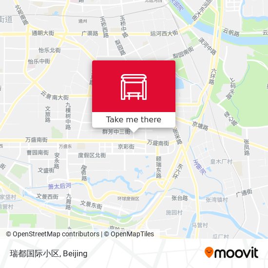 瑞都国际小区 map