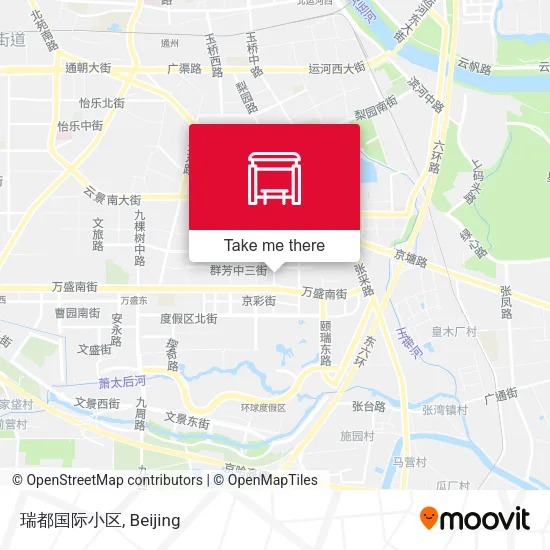 瑞都国际小区 map