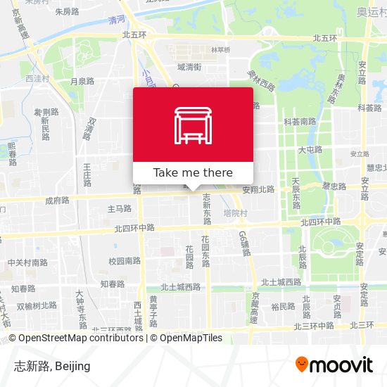 志新路 map