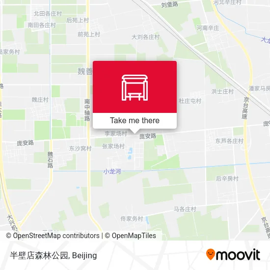 半壁店森林公园 map