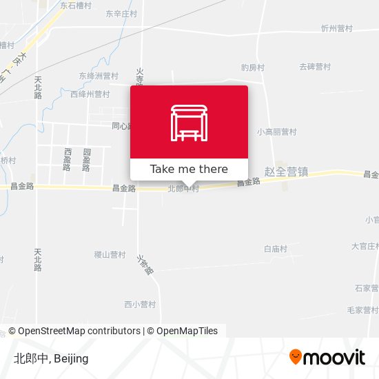 北郎中 map