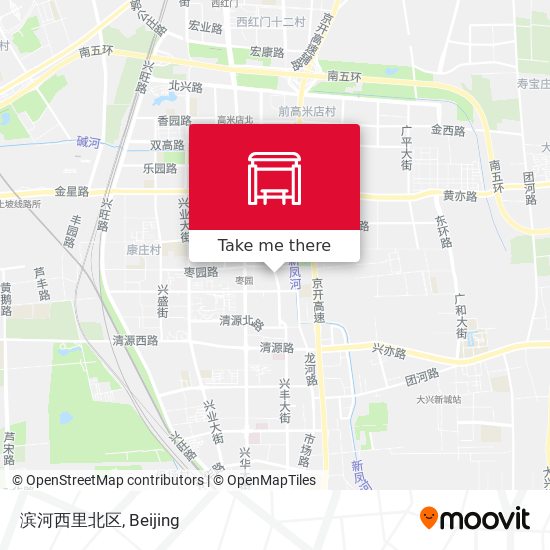 滨河西里北区 map