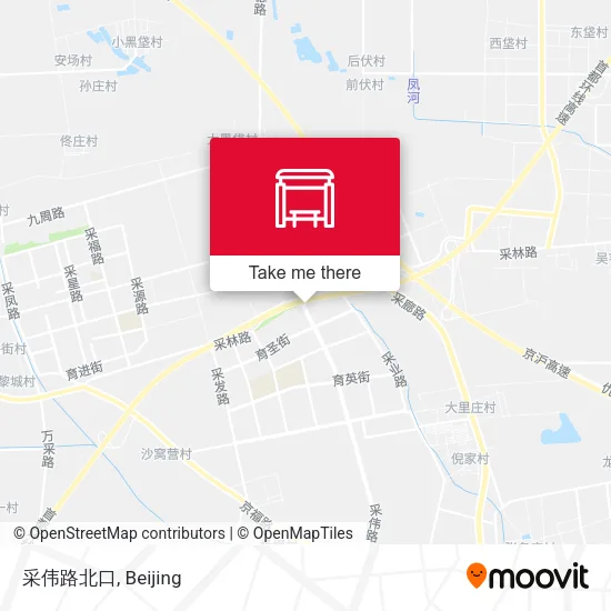 采伟路北口 map