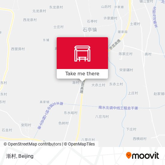 渐村 map