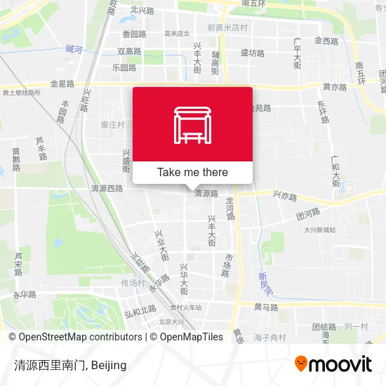 清源西里南门 map