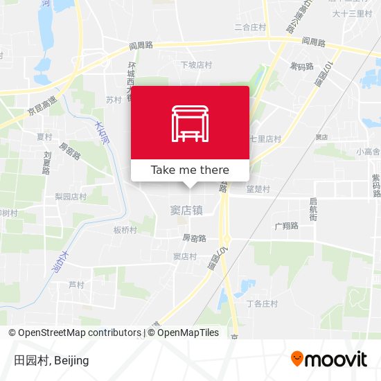 田园村 map