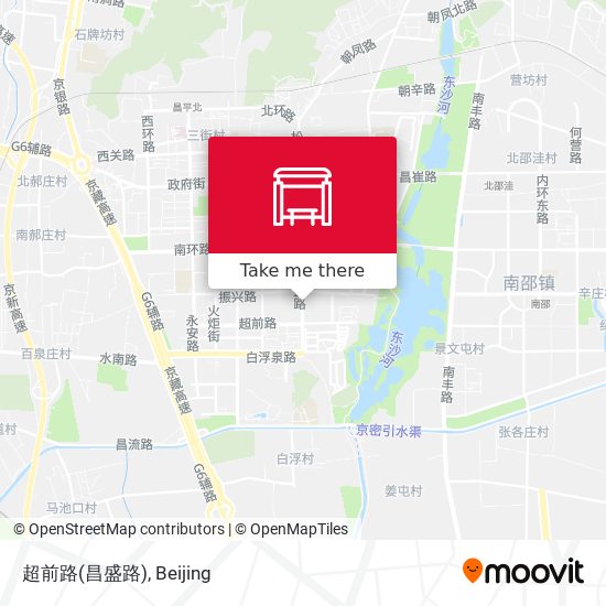 超前路(昌盛路) map