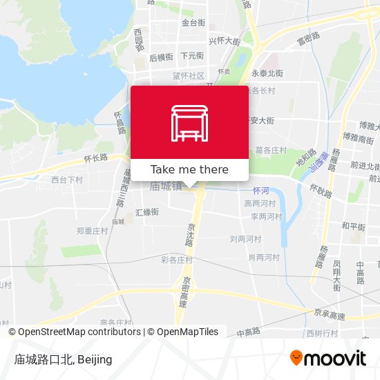 庙城路口北 map